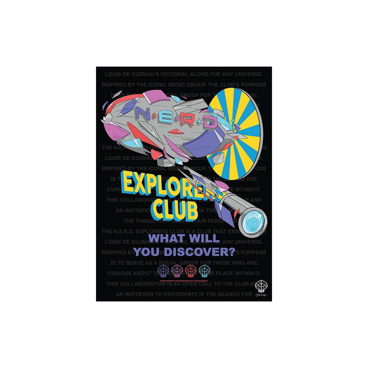 Telescope Club Poster