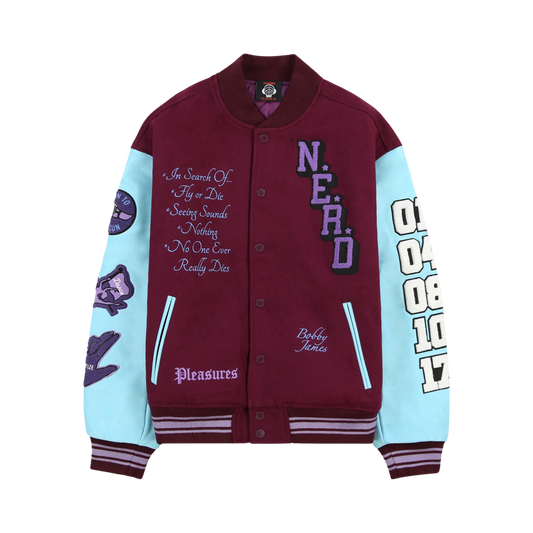 NERD Varsity Jacket - Purple