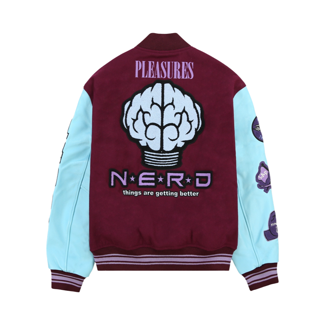 NERD Varsity Jacket - Purple