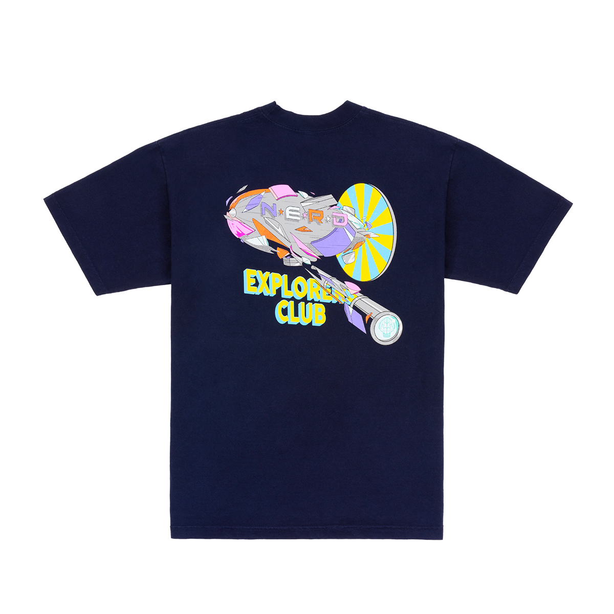 Telescope Tee - Navy