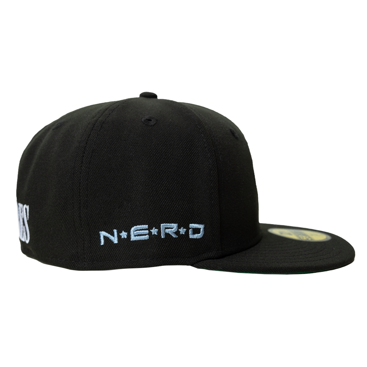 N•E•R•D x PLEASURES  NEW ERA FITTED HAT - BLACK